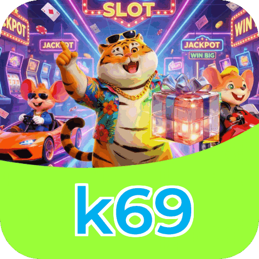 Plataforma k69 mostrando interface moderna, jogos certificados e recursos de segurança licenciados